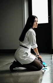 His