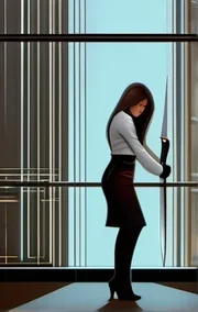 What Is She Doing Here?