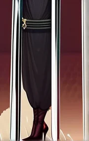 Lady in Blac