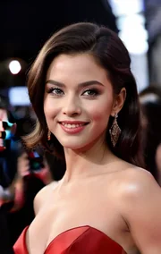 Salma Haye and the Movie Premiere