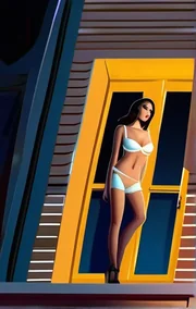 Naed Pran on the Non-Nude Beach