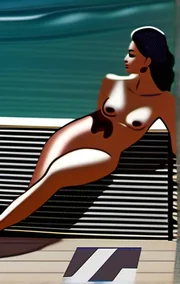 Oz Beach Boy Strip for Homeless Gal