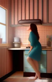 Amber at the Office