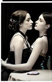 Mexican-Sioux Lesbian Couple