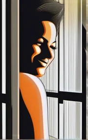 Lisa in the Bedroom