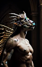 Boss Reptilian Fucs Blonde Bimbo!
