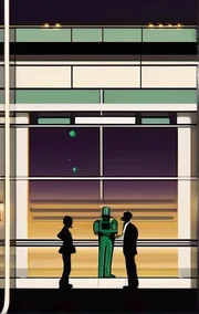 A Comet Visits Earth