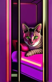 An Animal in Bed