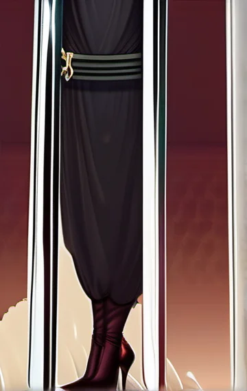 Lady in Blac
