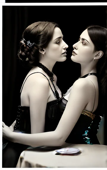 Mexican-Sioux Lesbian Couple